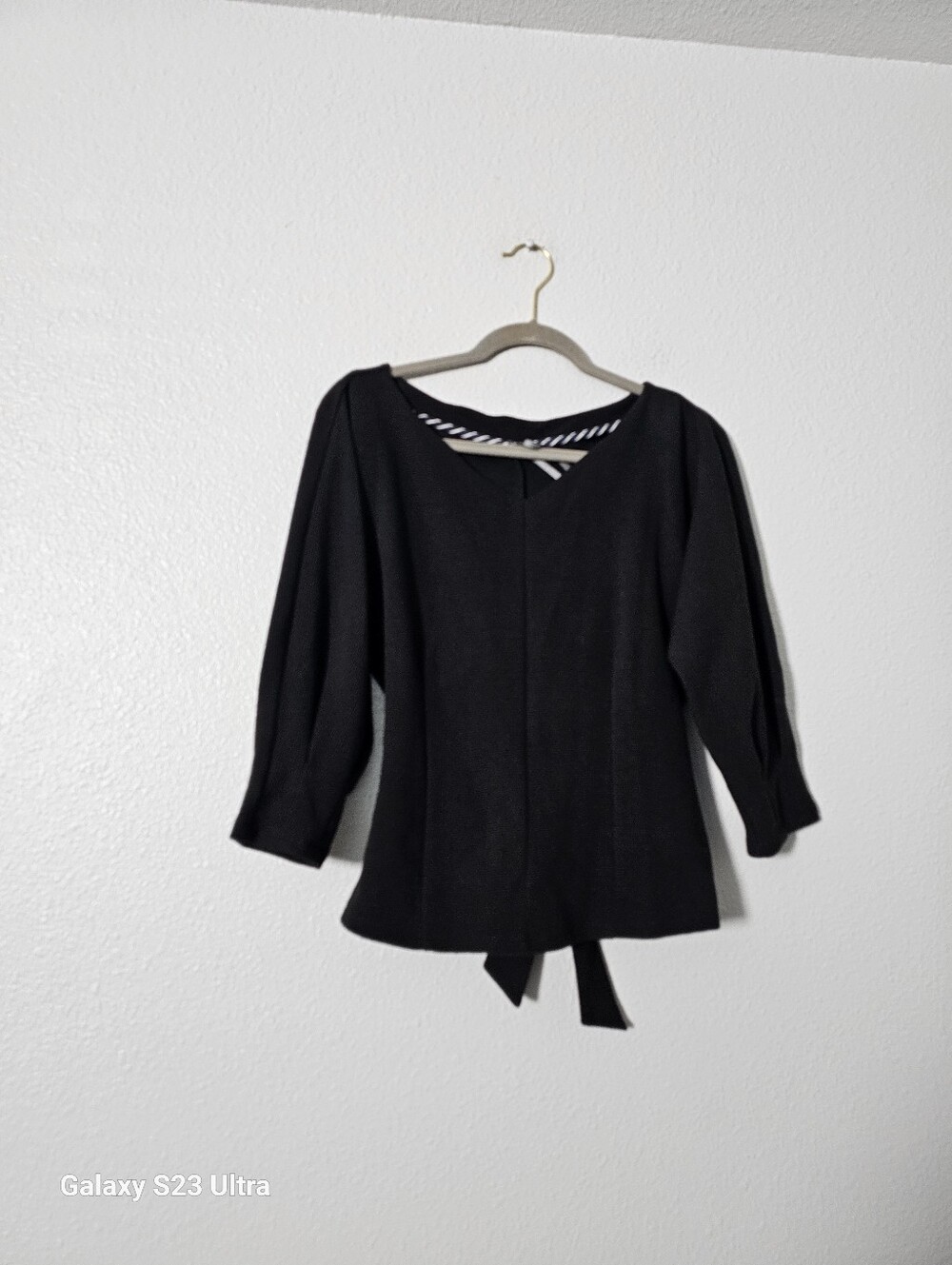 Anthropologie Black Women's Sweater Sz S